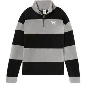 NIP. QUARTER ZIP FLEECE LARGE